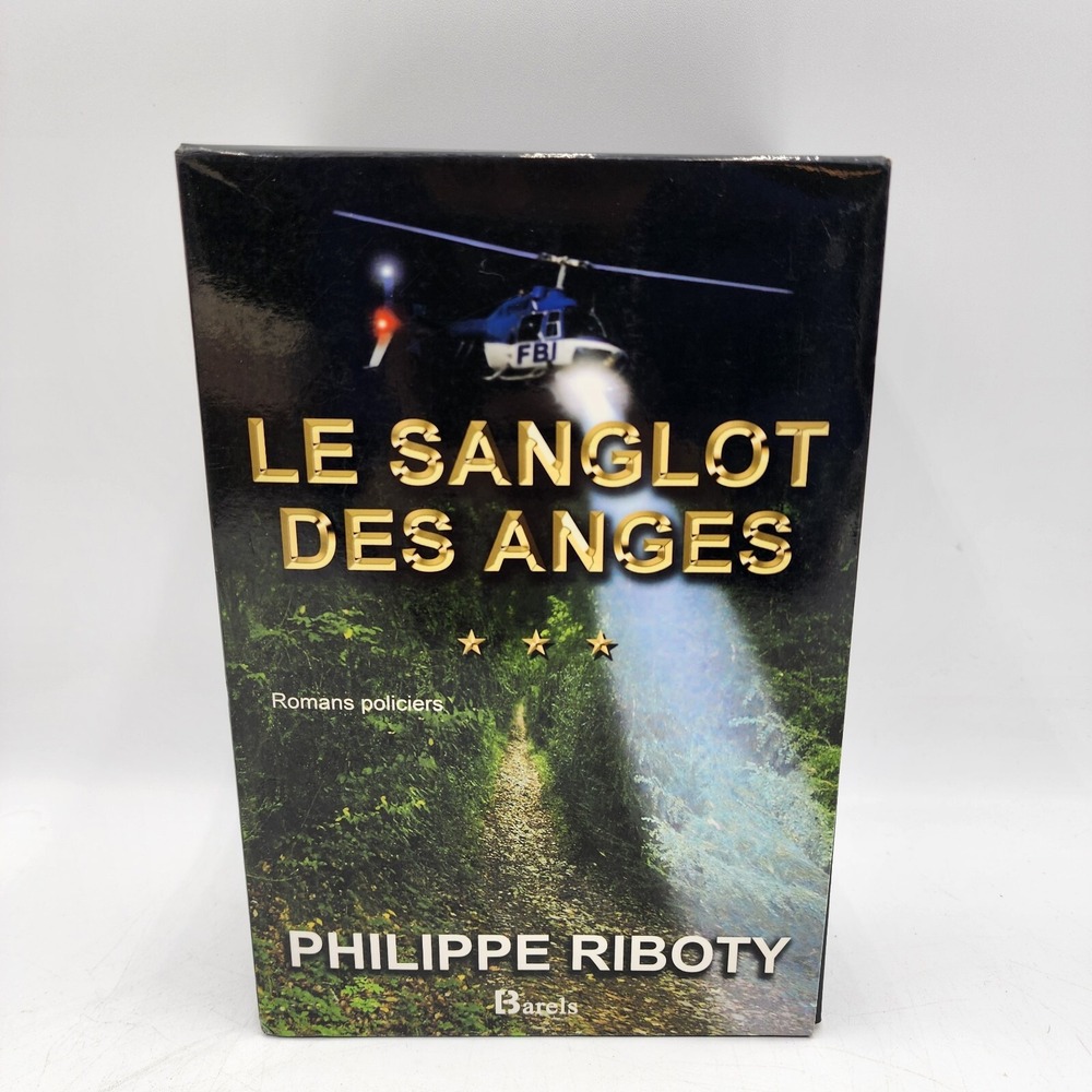 Le Sanglot des Anges – Trilogie Philippe Riboty – Roman‎ French Novel Bundle